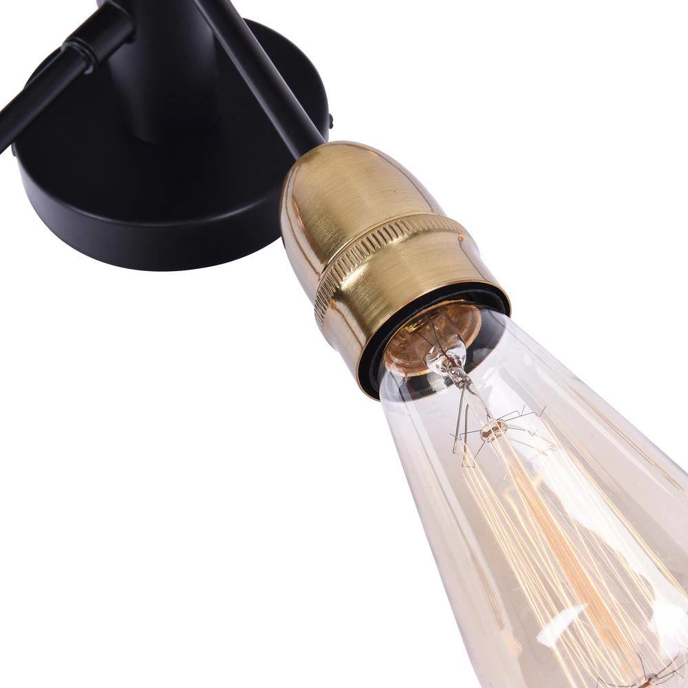 Cheap โ๏ธ Best Pirce ๐ฏ Edick 23.23 in. 6-Light Black and Brass Sputnik Semi Flush Mount by RRTYO ๐ ๐ - Image 7