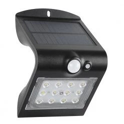 New 😀 Best Pirce 🎉 120-Degree Solar Motion Activated Outdoor Integrated LED Area Light with Double Lighting (Black) by Defiant 🎉 ⭐