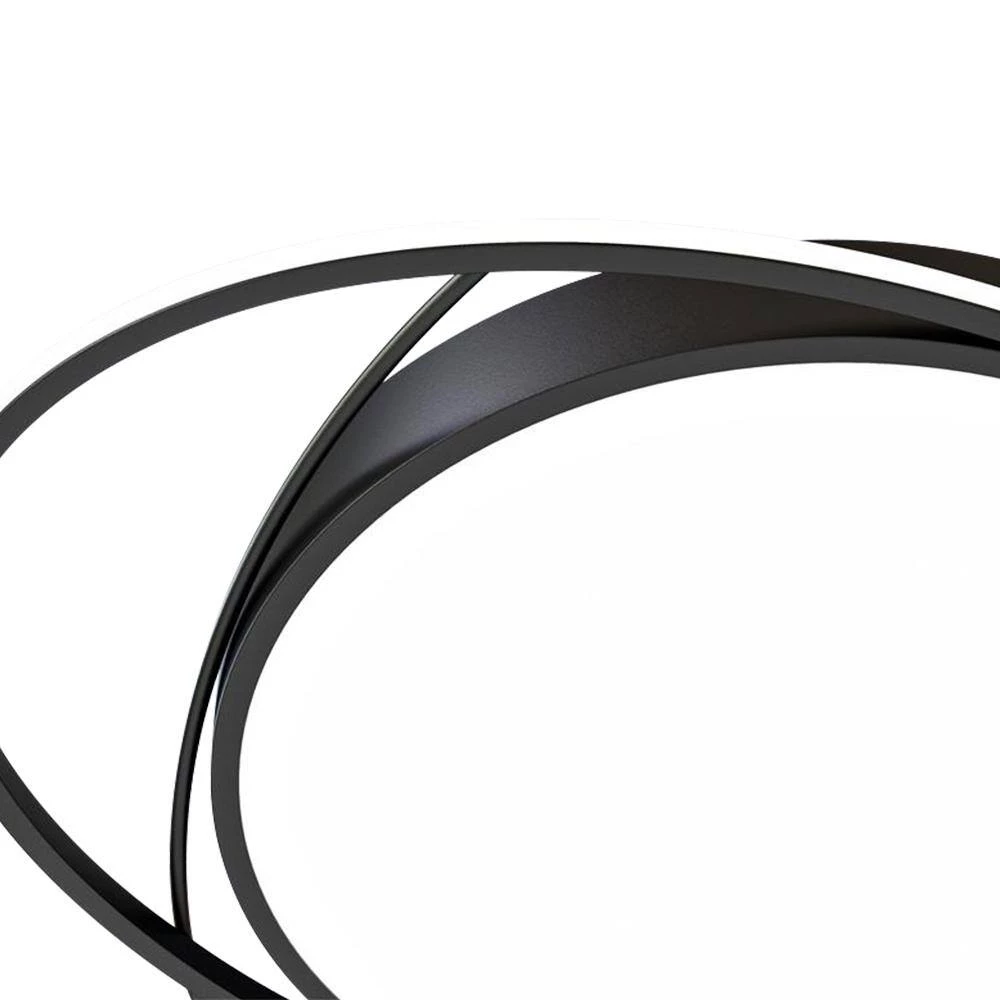 Best Pirce โ๏ธ Deals ๐งจ Eleuterio 21.26 in. 1-Light Black Selectable LED Flush Mount by RRTYO โจ ๐ - Image 8