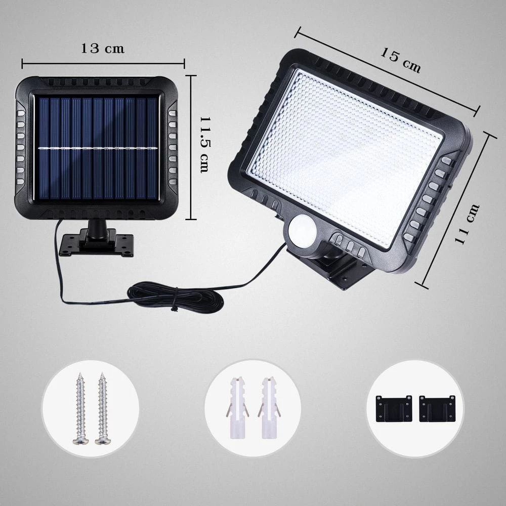 Wholesale 🔔 New 😍 Dominick 1-Light Black Solar LED Light Beads Outdoor Pendant Light with Motion Sensing by RRTYO 😉 😍 - Image 3