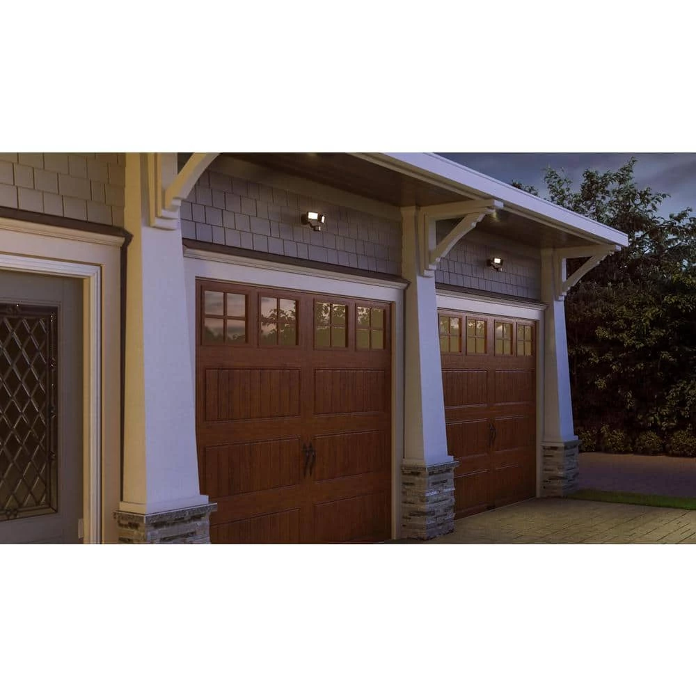 New ๐ Deals ๐ฅ 180-Degree Bronze Motion Activated Sensor Twin-Head Outdoor Integrated LED Security Flood Light by Defiant ๐ ๐ - Image 5