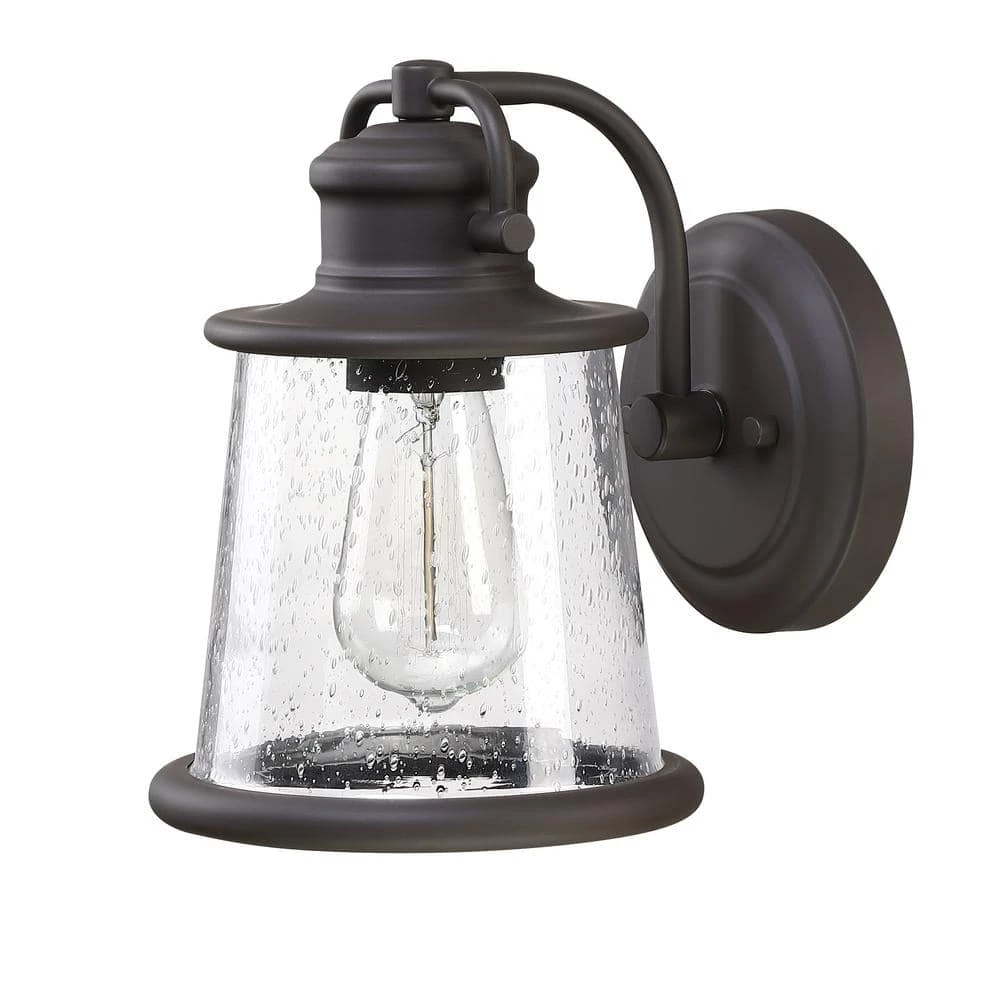 Budget 💯 Outlet 🎉 Martin 1-Light Dark Bronze Outdoor Wall Lantern Sconce by Hukoro 🤩 ⌛ - Image 3
