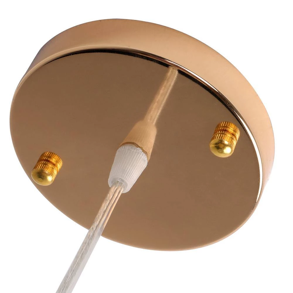 Wholesale ✨ Coupon ✨ 1 Light Golden Mini Pendant Light with Octagon Crystal Lampshade by LamQee ⭐ 💯 - Image 8