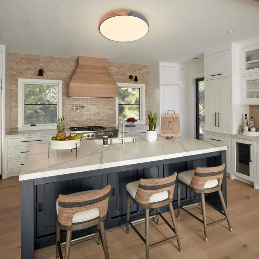 Cheapest ๐ Best deal ๐ฏ 19.68 in. 1-Light Grey LED Flush Mount Ceiling Light with Acrylic Shade by RRTYO ๐ ๐ - Image 9