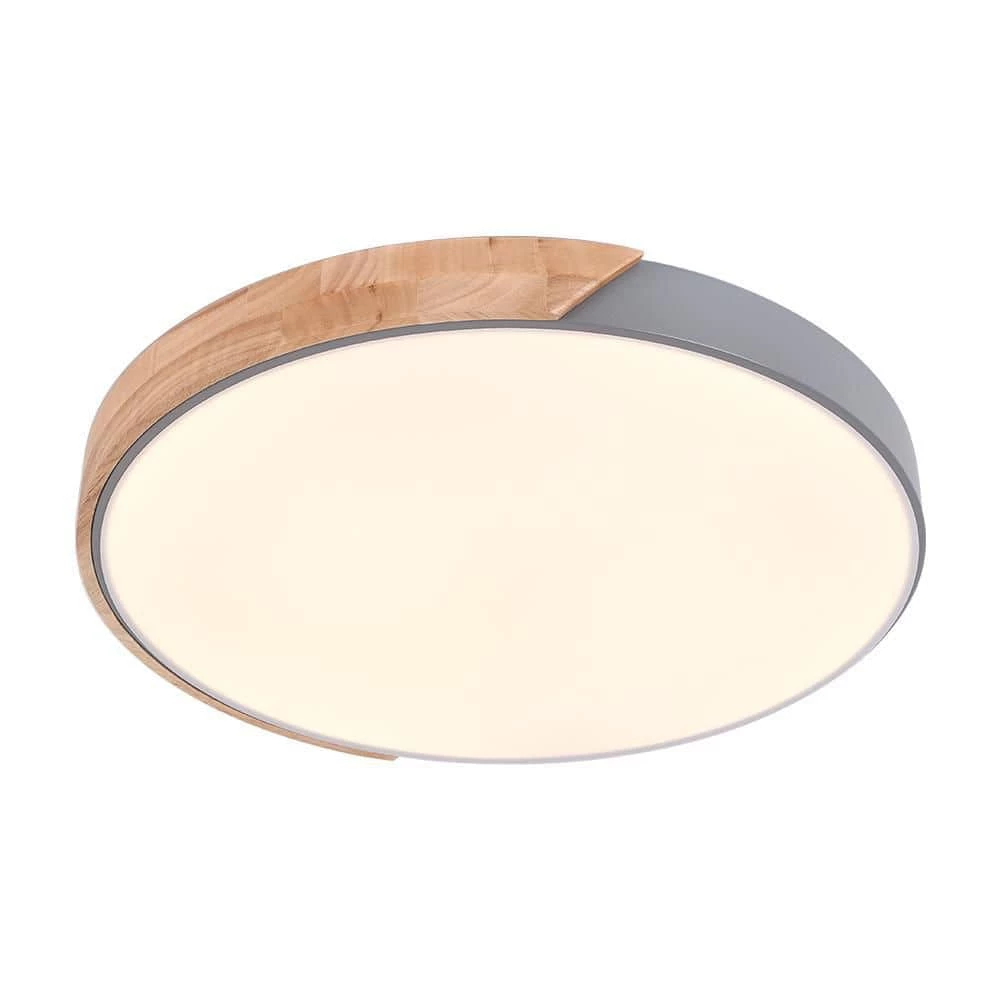 Cheapest ๐ Best deal ๐ฏ 19.68 in. 1-Light Grey LED Flush Mount Ceiling Light with Acrylic Shade by RRTYO ๐ ๐