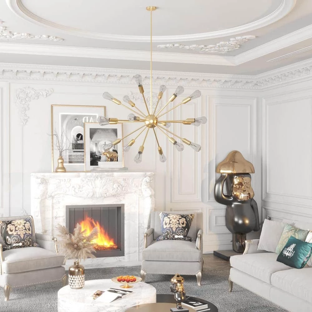 Best Pirce ๐ฅ Discount ๐ Alfa 18-Light Indoor Sputnik Chandelier by Hukoro โจ ๐ - Image 2