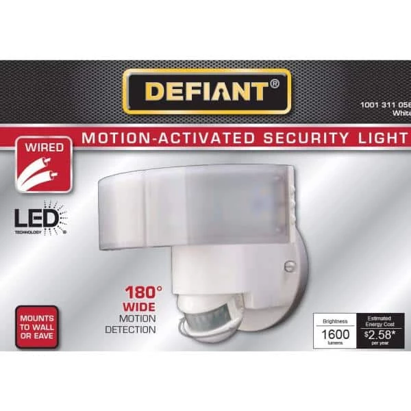 Hot Sale ๐ฅ Promo ๐ 180ยฐ White LED Motion Outdoor Security Light by Defiant ๐ ๐ฅฐ - Image 3