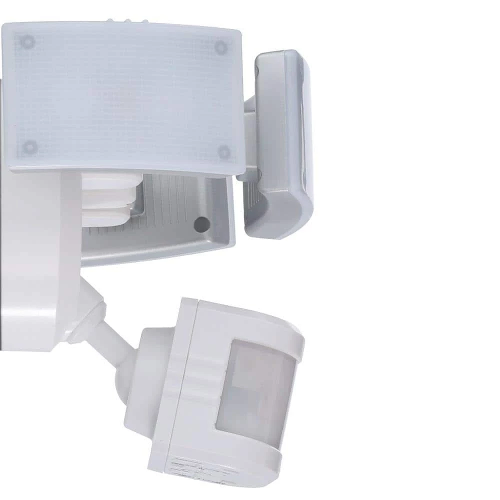 Best Pirce โจ Cheap โจ 270-Degree White Motion Outdoor Integrated LED Security Flood Light by Defiant ๐ โ - Image 5