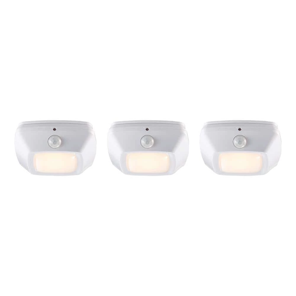 Outlet ๐ฅ Top 10 โค๏ธ 3 in. Motion Activated LED White Puck Light (3-Pack) by Defiant โจ ๐