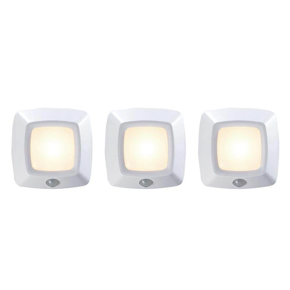 Outlet ๐ฅ Top 10 โค๏ธ 3 in. Motion Activated LED White Puck Light (3-Pack) by Defiant โจ ๐ - Image 3